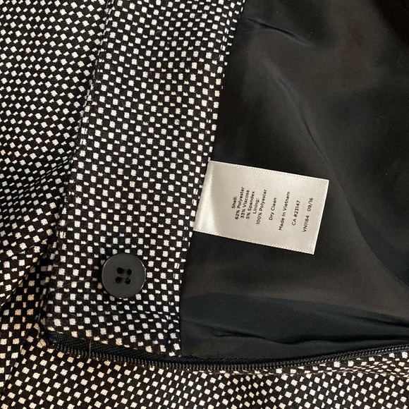 Talbots black and white tweed dress pants - Picture 5 of 7